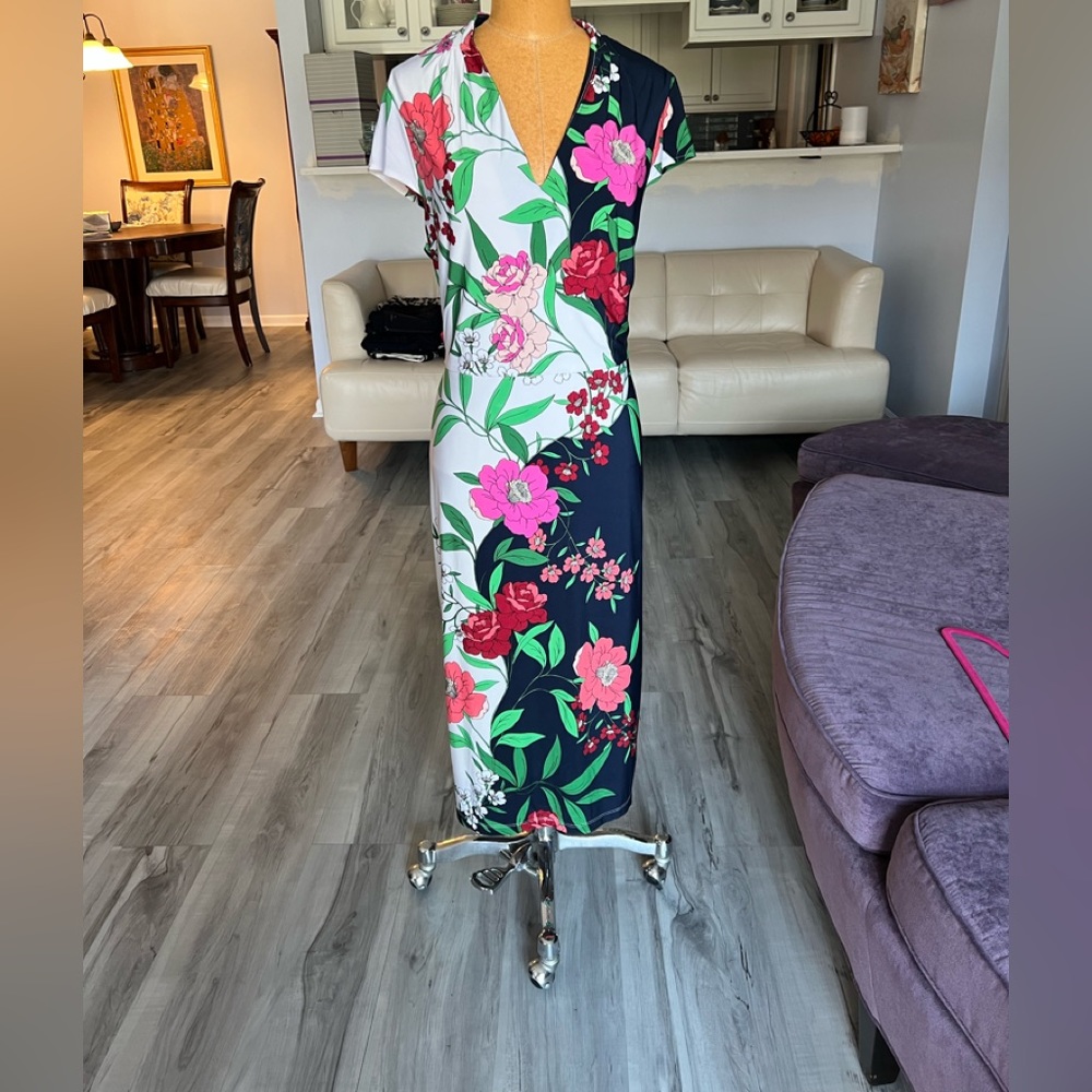 London Times Jersey Knit fully lined size 14 dress